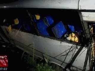 Havária autobusu v Rumunsku