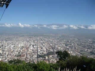 Pohľad na mesto Salta