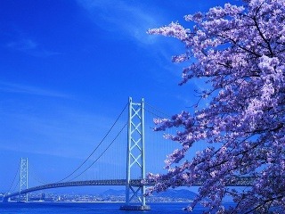 Akashi Strait Bridge, Kobe,