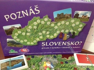spoločenská hra Poznáš Slovensko?