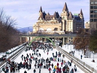 Rideau Canal Skateway, Ottawa,