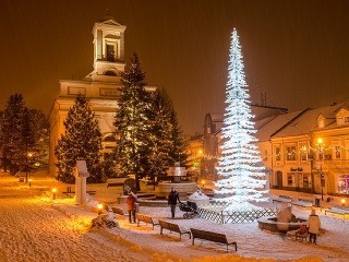 Poprad v zime