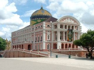 Teatro Amazonas, Manaus, Brazília