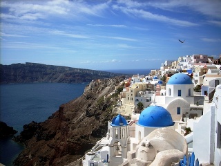 Santorini, Grécko