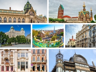 7 najkrajších európskych secesných