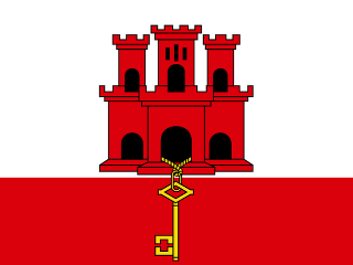 Vlajka Gibraltáru