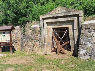 Vchod do štôlne Ladislav