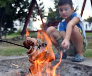 Jeseň praje opekačkám: Mestské