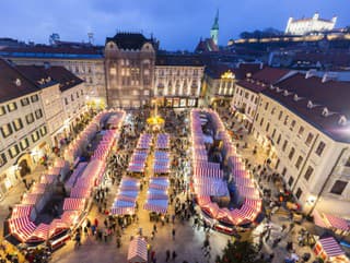 Vianočné trhy v centre