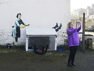 Banksy odhalil nové dielo: