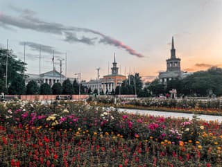 Kirgizská metropola Biškek vás