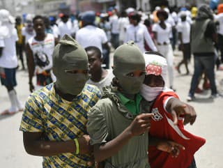 Haiti ničia ozbrojené gangy,