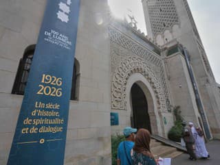 Veľká parížska mešita oslavuje