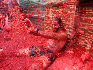 Na bitku Tomatina v