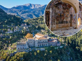 Byzantské mesto duchov: Mystras