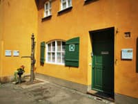 Vstup do domu vo Fuggerei
