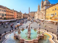 Najkrajšie námestia v Ríme