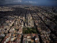 Sagrada Familia v španielskej Barcelone