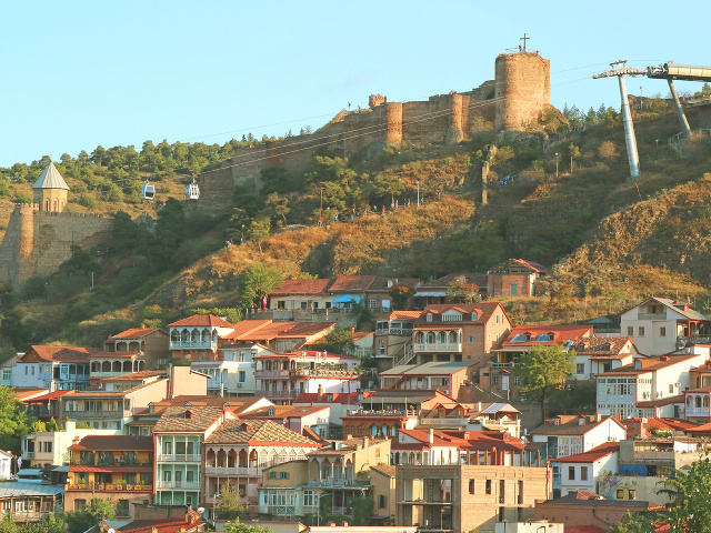 Súčasná lanovka v Tbilisi. © Getty Images