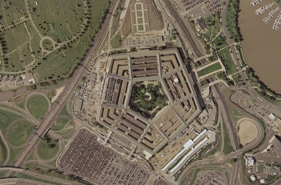 Symbol amerického vojenstva, Pentagon,