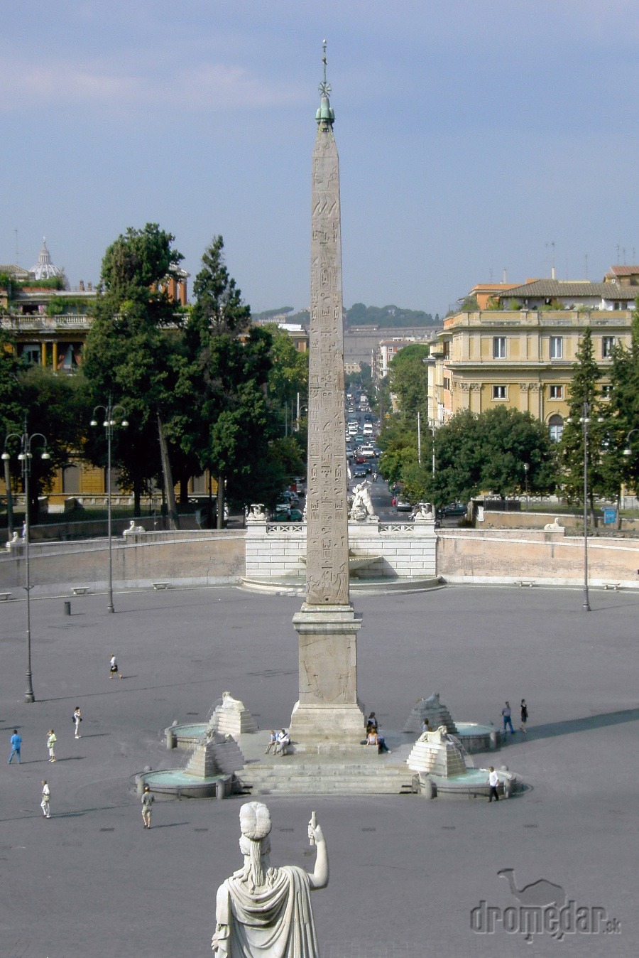 Piazza del Popolo, Rím