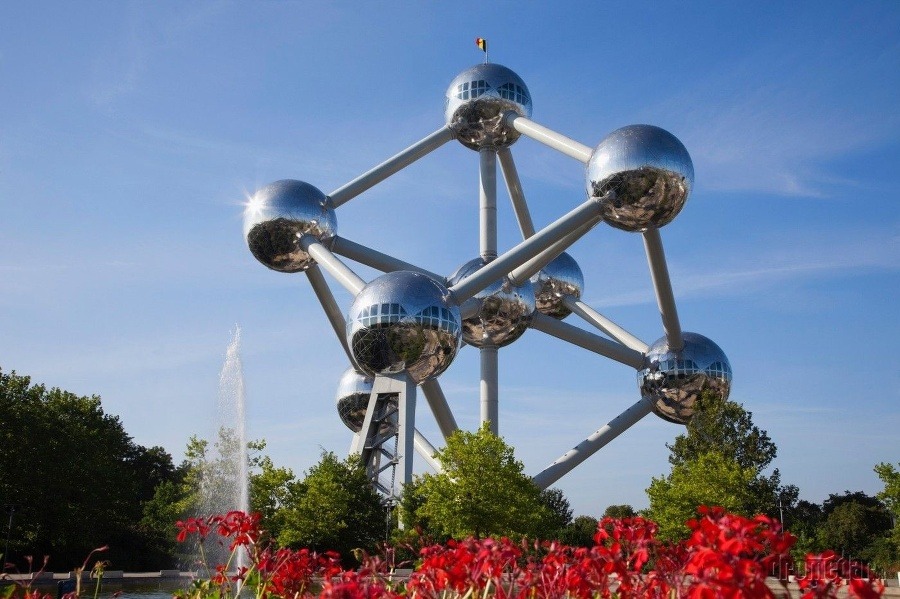 Atomium, Brusel, Belgicko