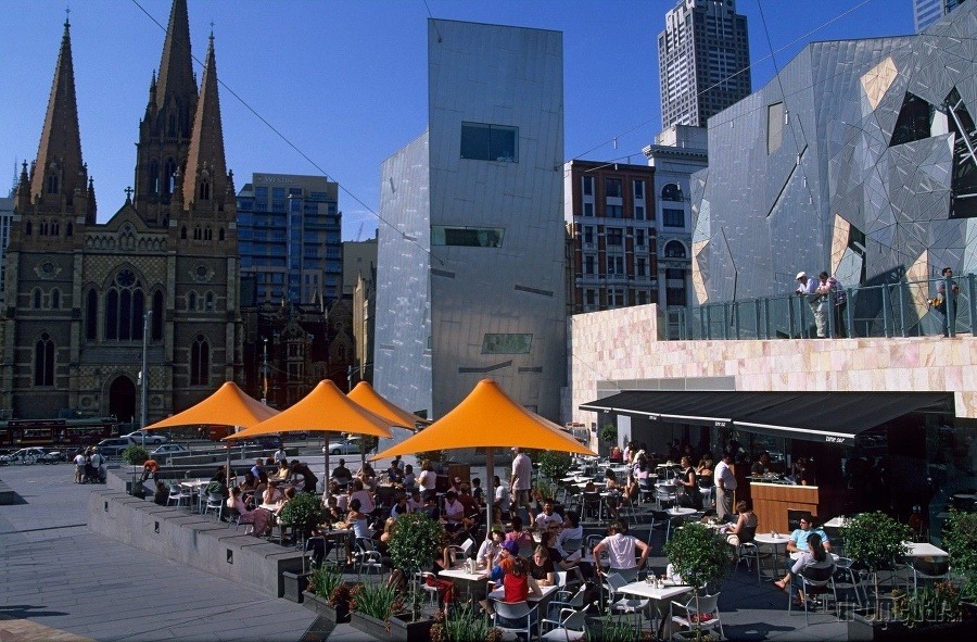 Federation Square, Melbourne, Austrália