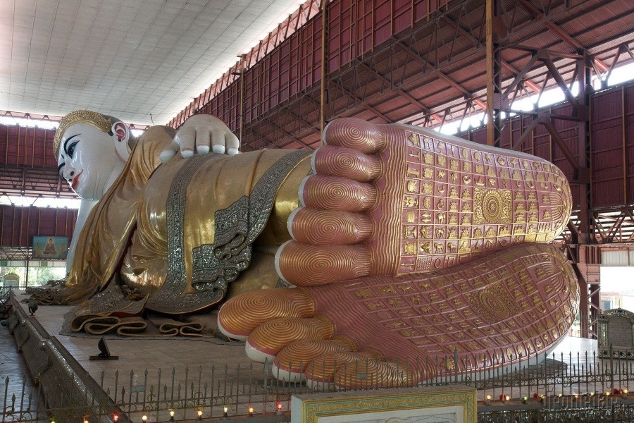 Ležiaci Buddha je ozajstný