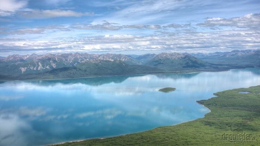 Jazero Clark, Aljaška, USA
