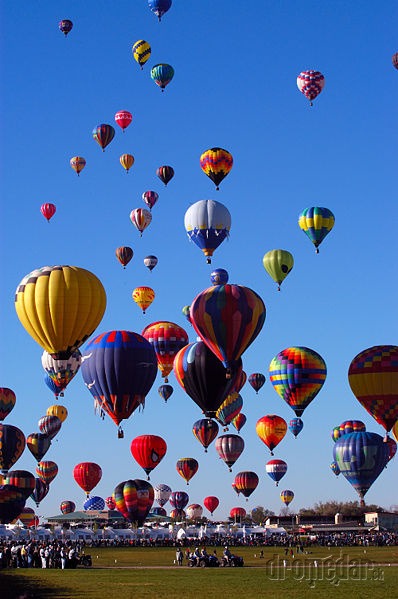 Balónový festival, Albuquerque, USA