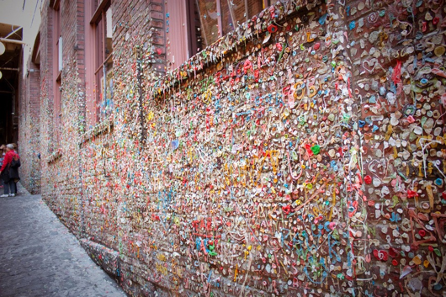 Gum wall, USA