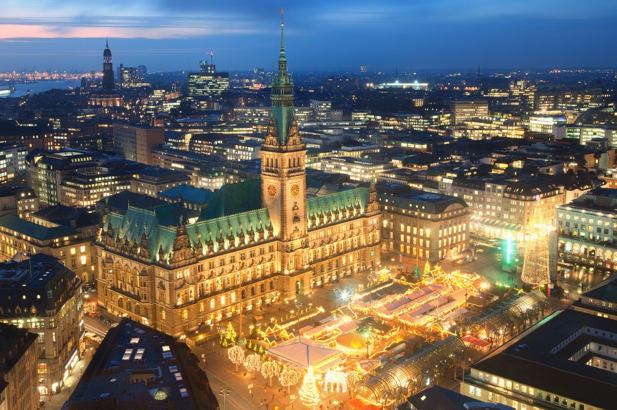 Vianočné trhy v Hamburgu,