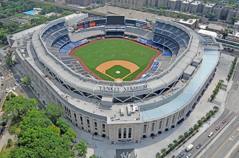 Bajzbalový štadión Yankee Stadium,
