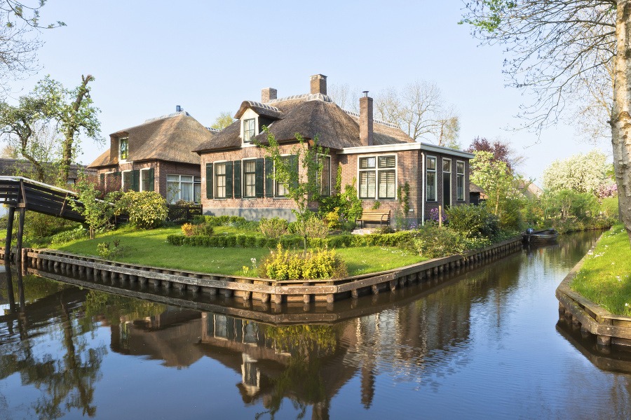 Dedina Giethoorn, Holandsko