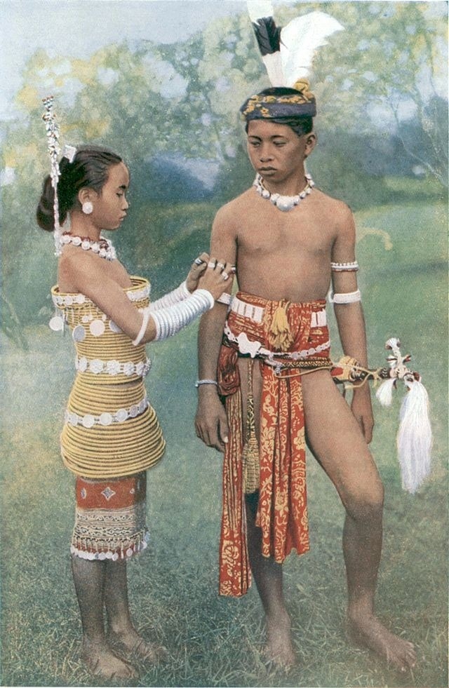 Kmeň Tidong, Borneo