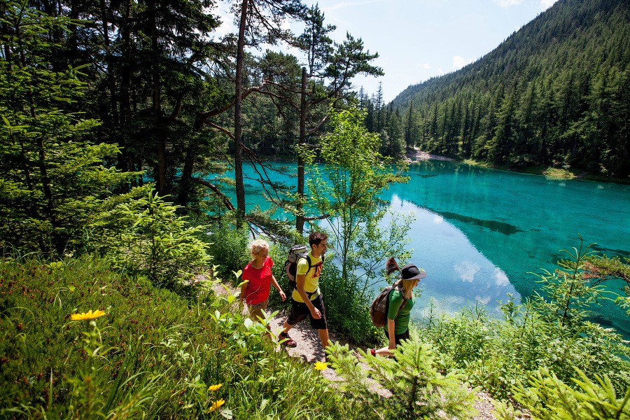 Zelené jazero, Vysoké Štajersko,