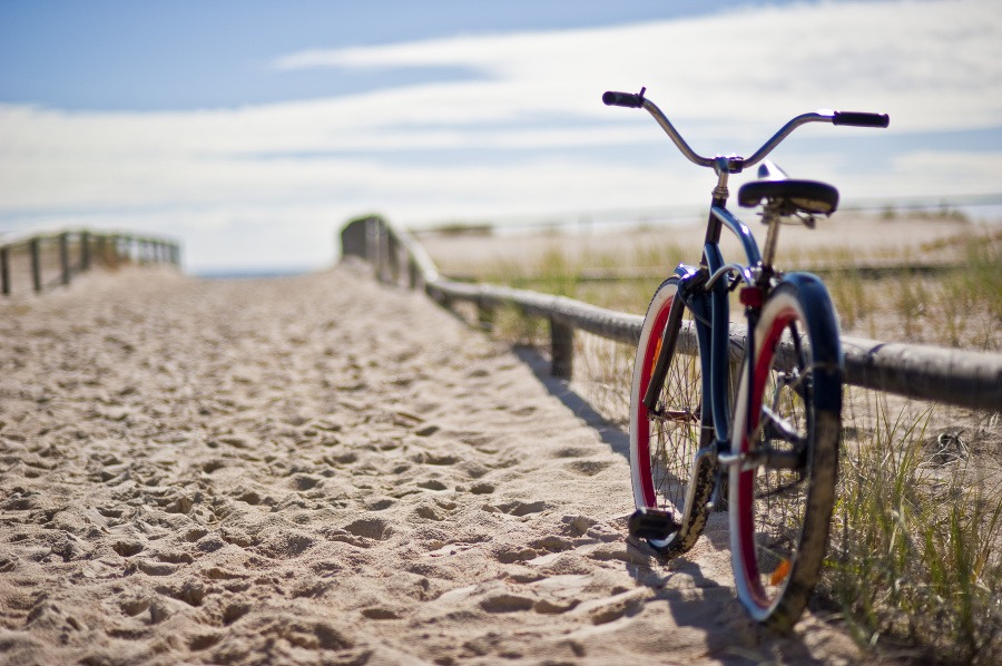 Bicykel pri mori