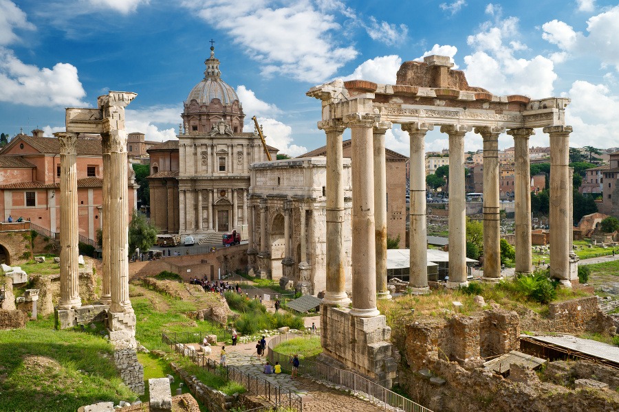 Forum Romanum, Rím, Taliansko