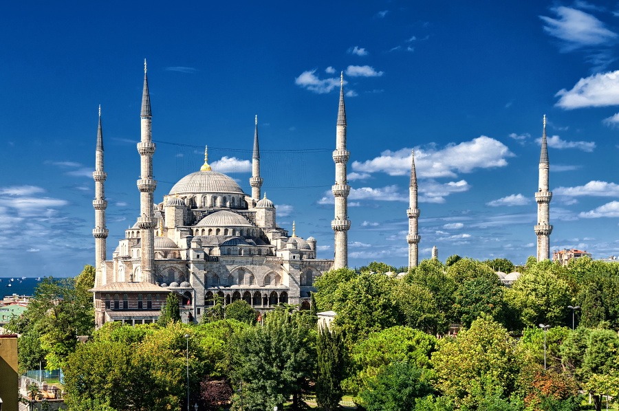 Modrá mešita , Turecko