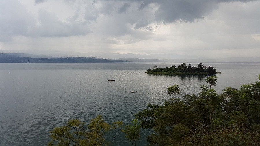 Jazero Kivu, Rwanda