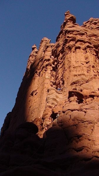 Stolen Chimney, Fisher Towers,