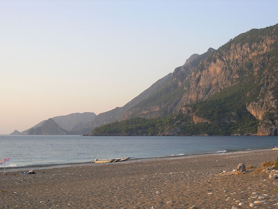 Pláž Cirali, Turecko