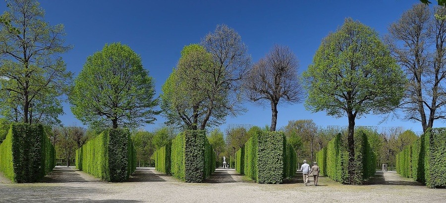 Záhrady v Schönbrunne, Viedeň,