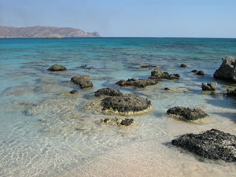 Pláž Elafonissi, Elafonissi, Grécko