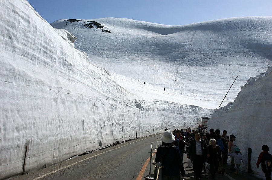 Alpská cesta Tateyama Kurobe
