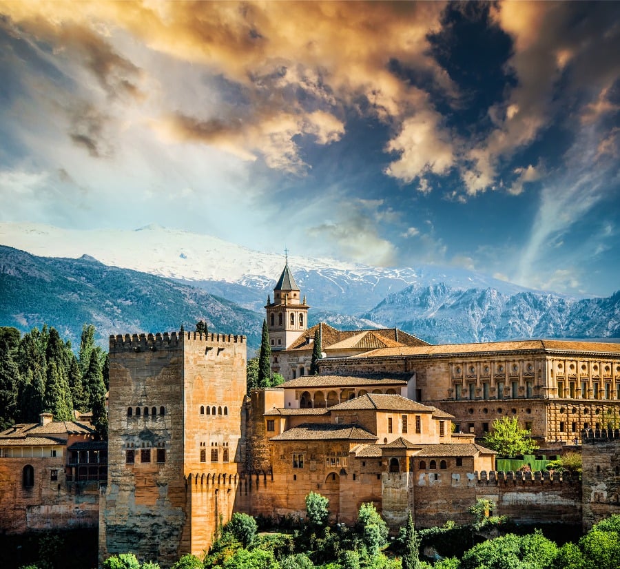 Andalúzska Alhambra s pečaťou