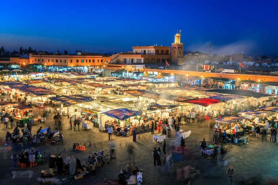 Trhy v Marakéši