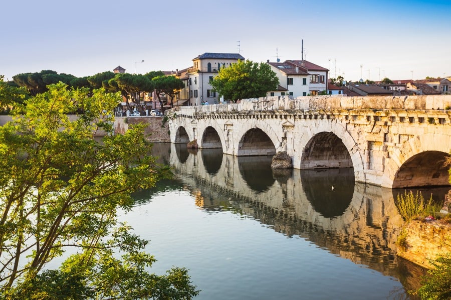 Antický most v Rimini