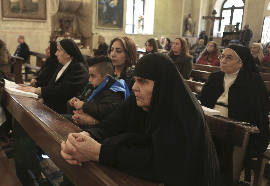 Irackí kresťania sa modlili aj v Basre, 550 km od Bagdadu.