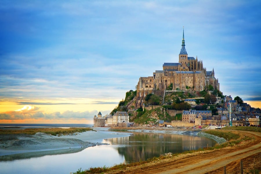 Mont Saint-Michel: Miesto, kde